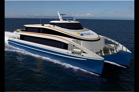 Rolls-Royce will supply waterjets and high speed MTU diesel engines for two newbuild Chinese aluminium catamaran fast ferries